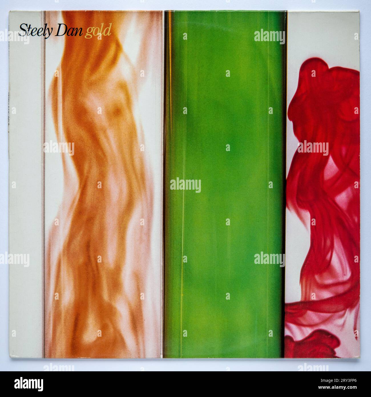 LP Cover of Gold, una compilation del gruppo jazz rock statunitense Steely Dan, pubblicata nel 1982 Foto Stock