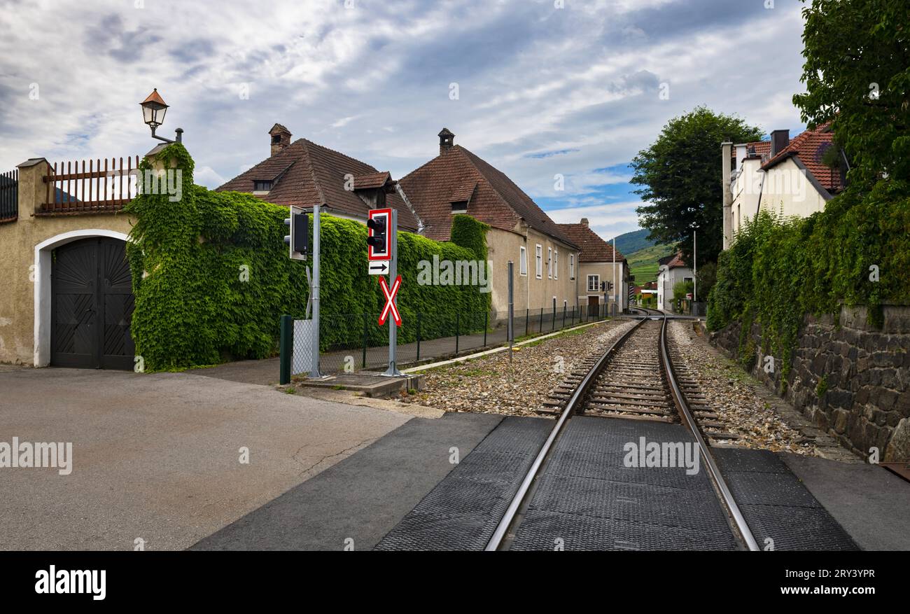 Weissenkirchen in bassa Austria Foto Stock