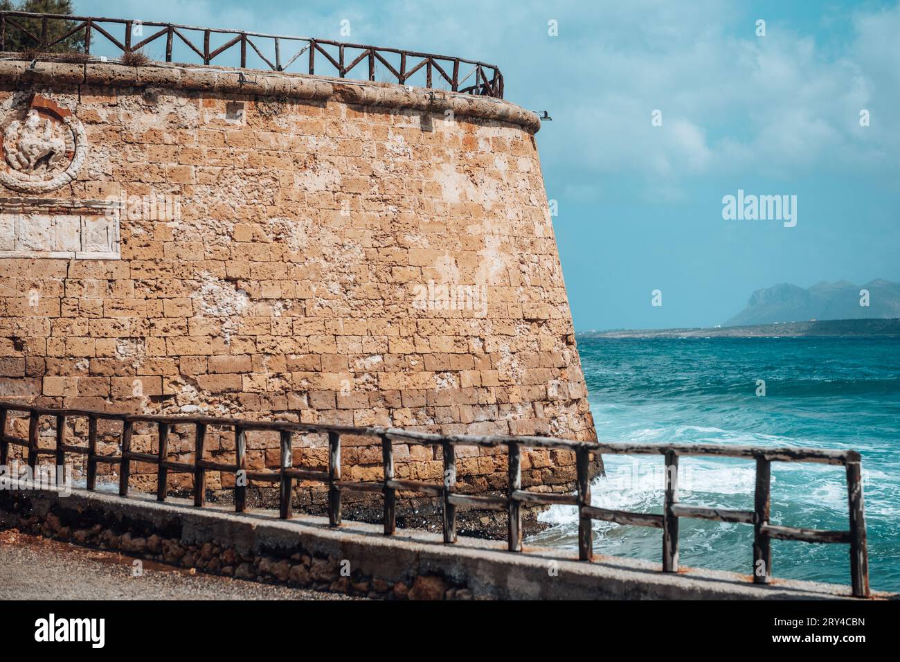 Bastione di Sabbionara a Chania, Creret, Grecia. Foto Stock
