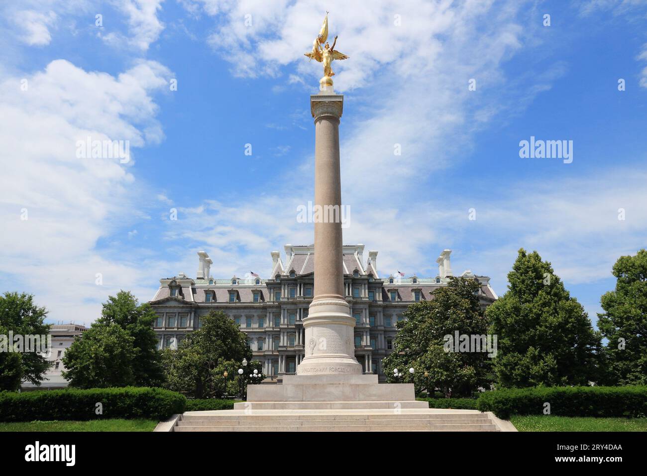 Washington DC - First Division Monument. Punto di riferimento americano. Foto Stock