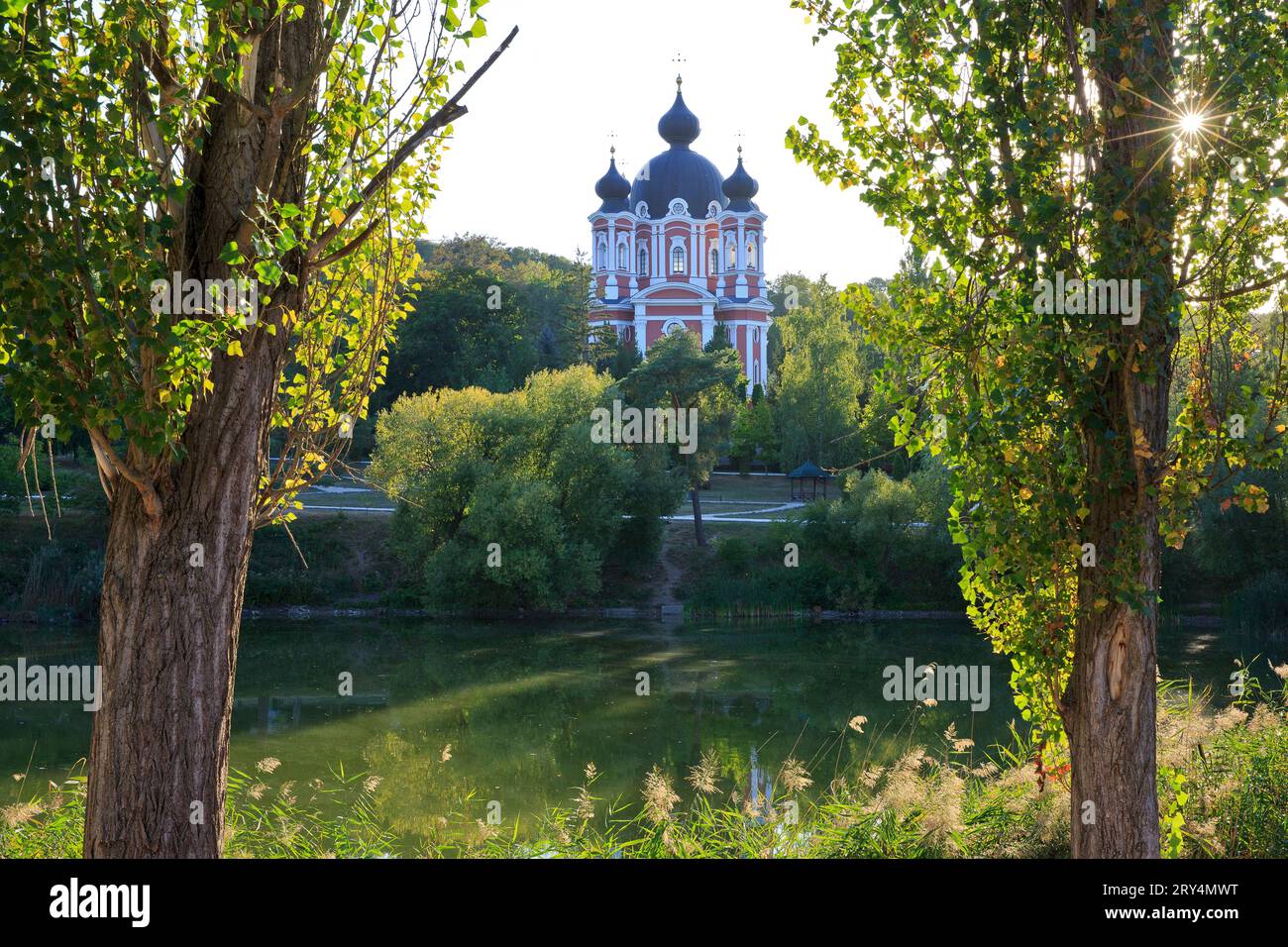 Il monastero di Curchi (fondato nel 1773-1775) a Curchi (Vatici), Moldavia Foto Stock