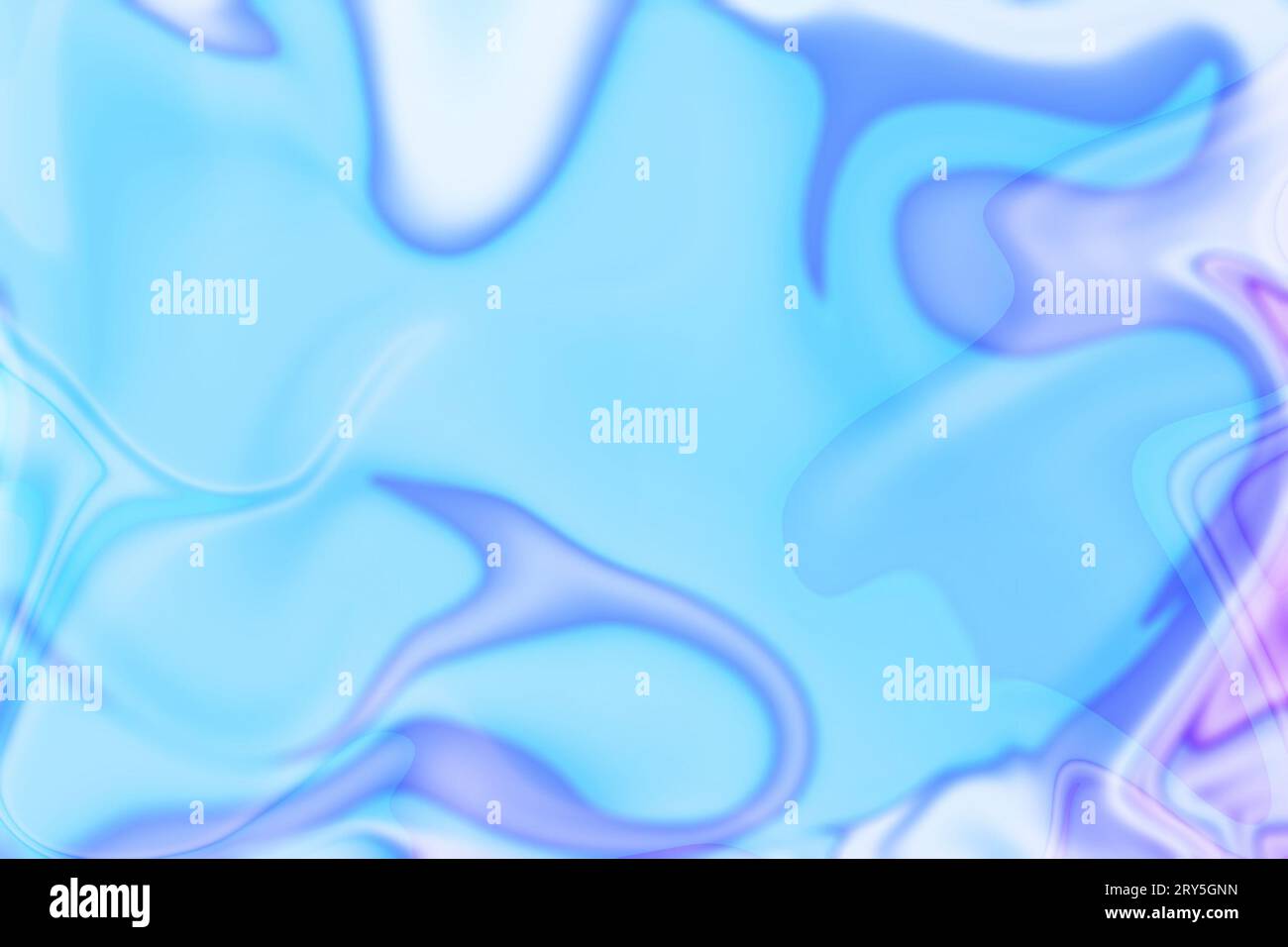 elementi riflettenti accattivanti, design visivo moderno blu astratto Foto Stock