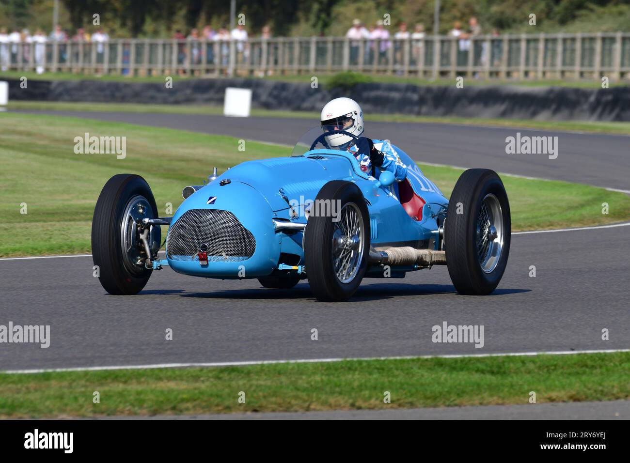 Volker Hichert, Talbot-Lago Type 26C, Goodwood Trophy, una corsa di venti minuti per le vetture Grand Prix, Voiturette e Historic Racing Specials, che ar Foto Stock