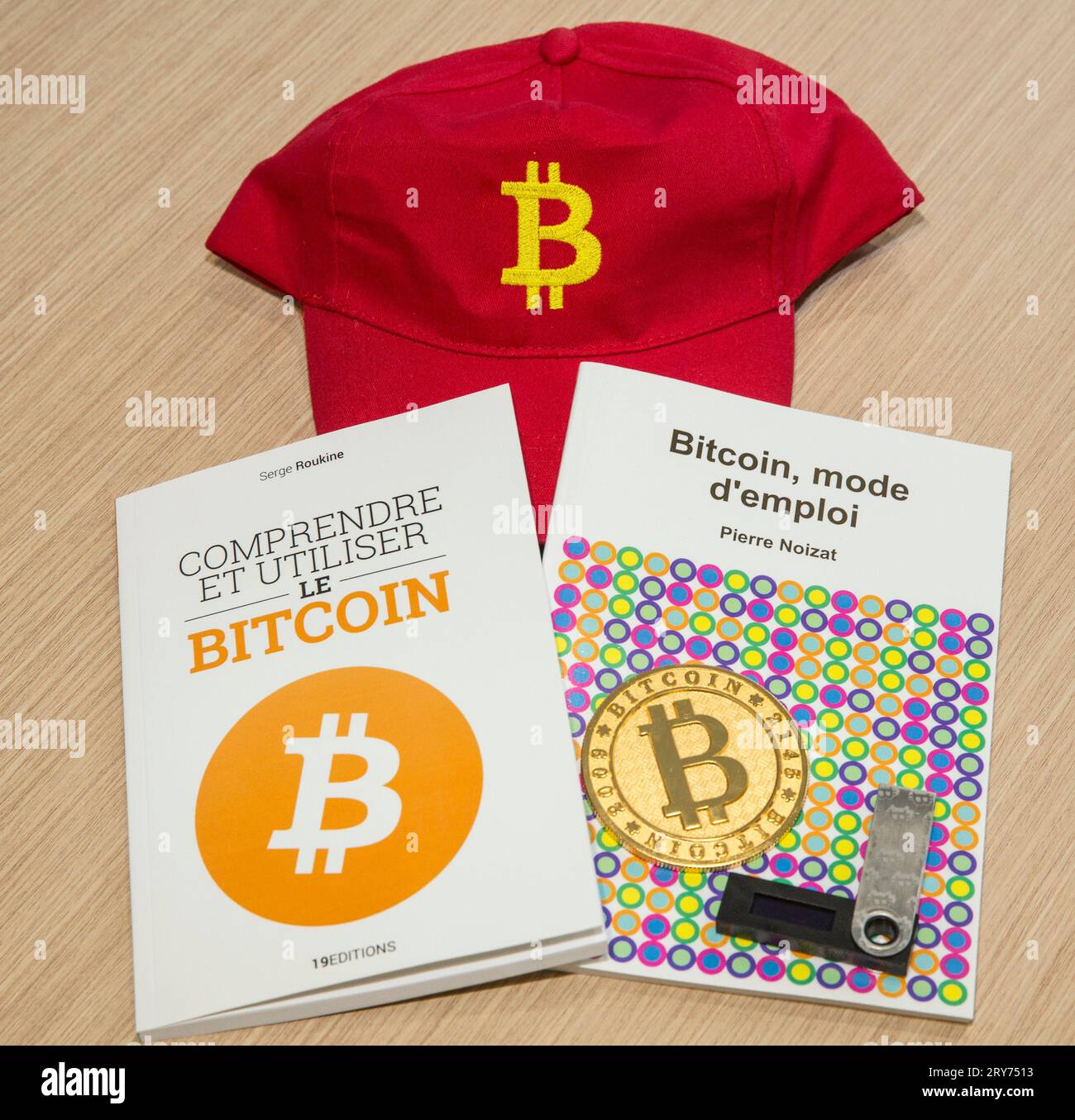 CASA DI BITCOIN PARIS Foto Stock