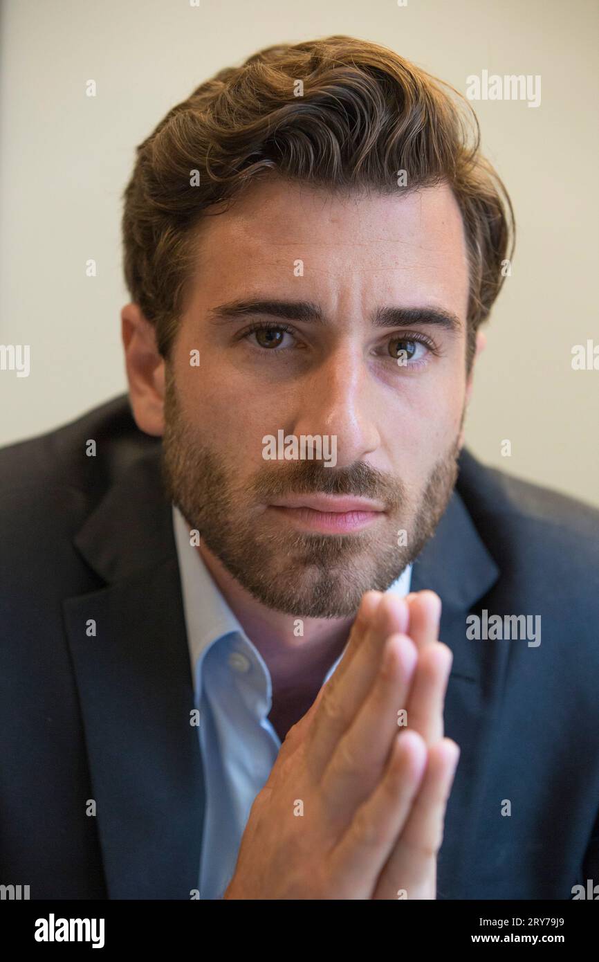 JULIEN ROCHEDY POLITICO FRANCESE Foto Stock