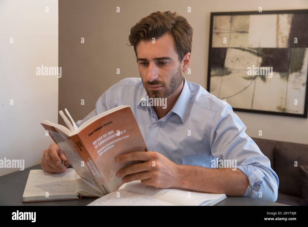 JULIEN ROCHEDY POLITICO FRANCESE Foto Stock