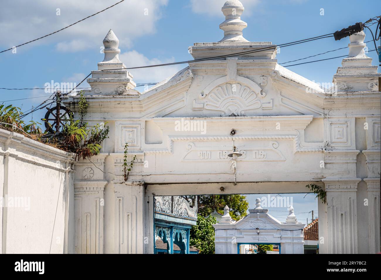 Surakarta Kraton, Giava, Indonesia Foto Stock