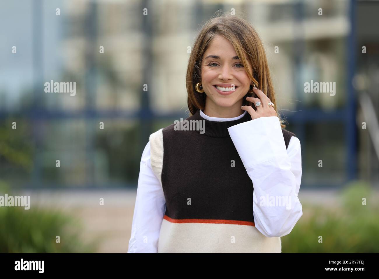 29 settembre 2023, Dinard, Bretagne, Francia: Durante il photocall della giuria al 34° Dinard British Film Festival (Credit Image: © Mickael Chavet/ZUMA Press Wire) SOLO USO EDITORIALE! Non per USO commerciale! Foto Stock