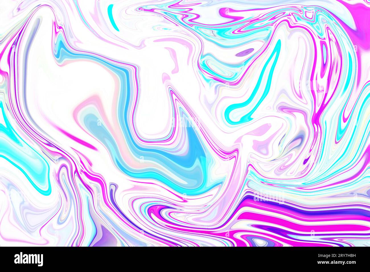 sfondo in marmo lucido liquido con motivi colorati astratti Foto Stock
