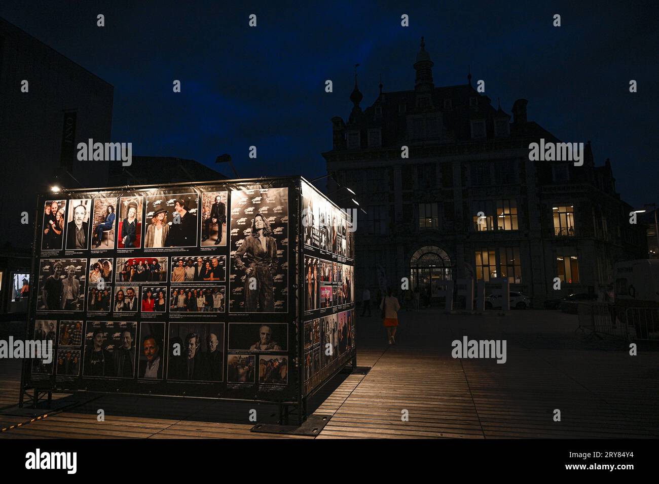 Namur, Belgio. 29 settembre 2023. L'immagine mostra la serata di apertura del FIFF "Festival Internationale du Film Francophone de Namur", venerdì 29 settembre 2023 a Namur. BELGA PHOTO LAURIE DIEFFEMBACQ Credit: Belga News Agency/Alamy Live News Foto Stock