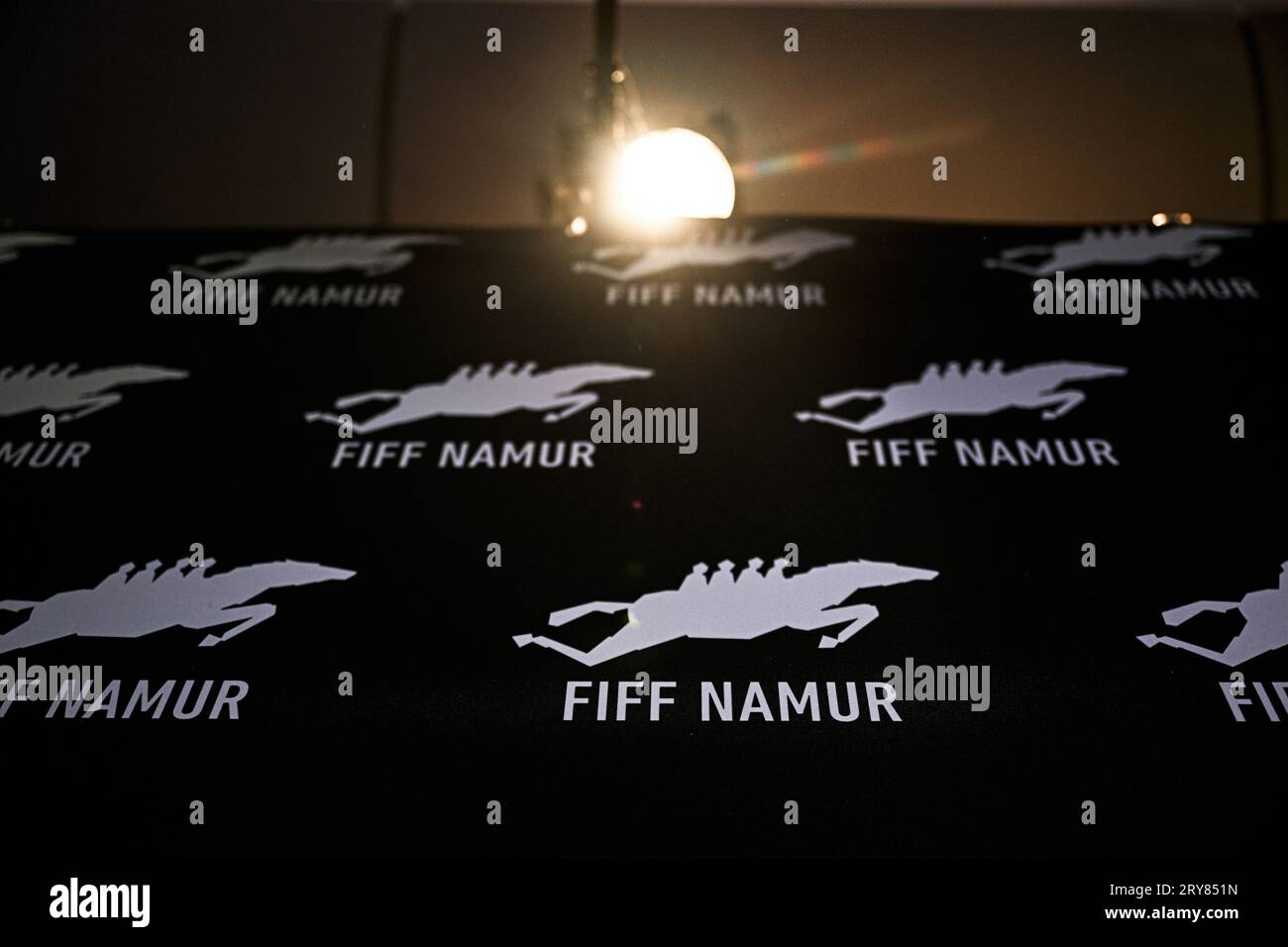 Namur, Belgio. 29 settembre 2023. L'immagine mostra la serata di apertura del FIFF "Festival Internationale du Film Francophone de Namur", venerdì 29 settembre 2023 a Namur. BELGA PHOTO LAURIE DIEFFEMBACQ Credit: Belga News Agency/Alamy Live News Foto Stock