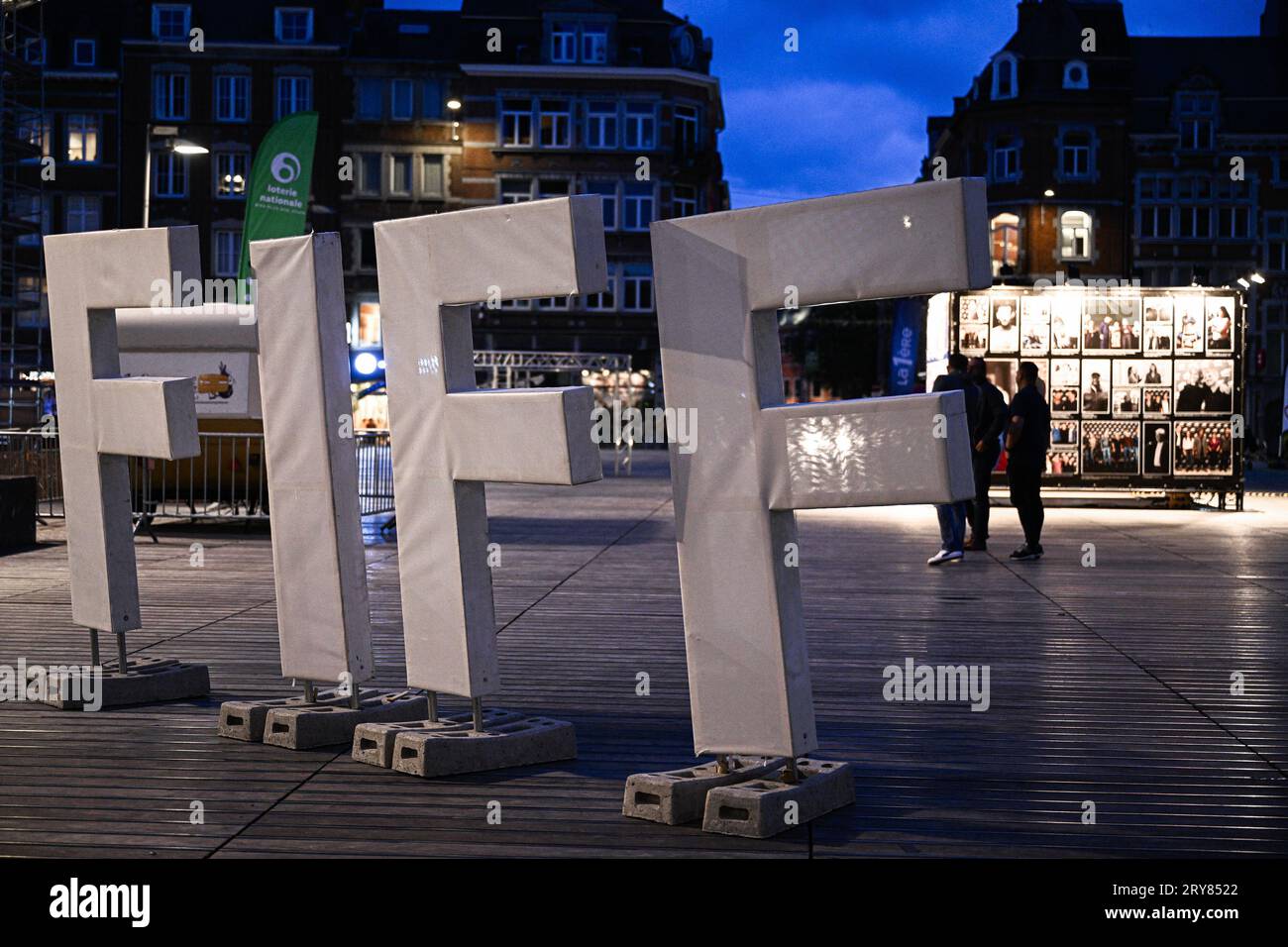 Namur, Belgio. 29 settembre 2023. L'immagine mostra la serata di apertura del FIFF "Festival Internationale du Film Francophone de Namur", venerdì 29 settembre 2023 a Namur. BELGA PHOTO LAURIE DIEFFEMBACQ Credit: Belga News Agency/Alamy Live News Foto Stock