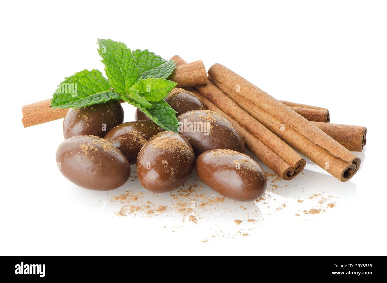 Scatola di cioccolatini Foto Stock