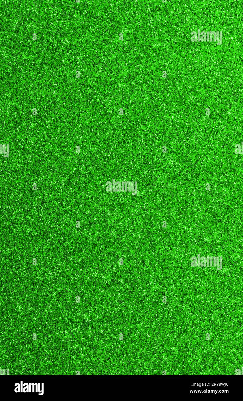 Sfondo VERDE brillante con riflessi luminosi, ideale come sfondo del concetto di transizione ecologica Foto Stock