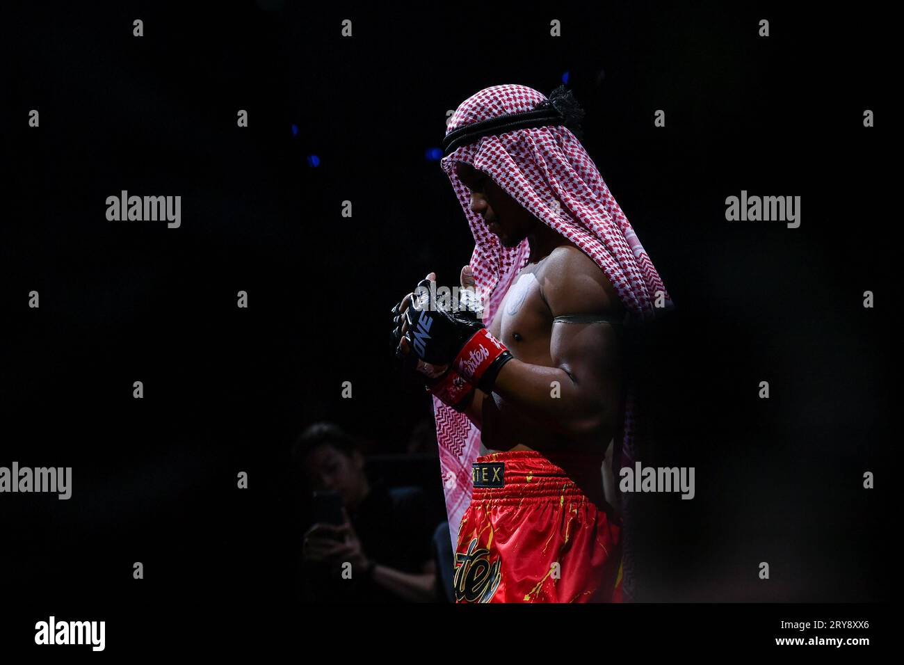 Rodtang della Thailandia visto durante il ONE Friday Fights 34 al Lumpinee Boxing Stadium. Foto Stock