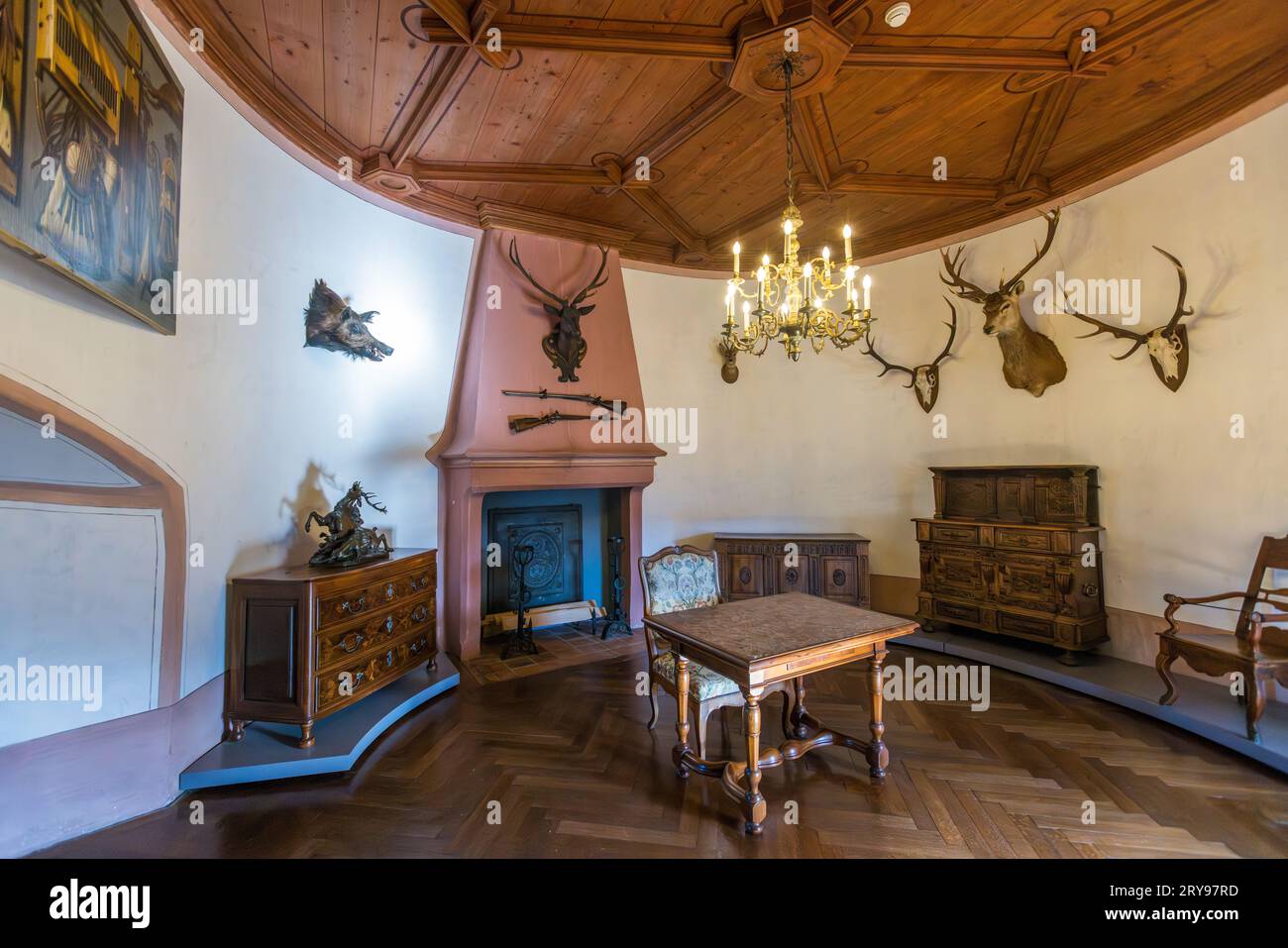 Castello di Gruyères a Épagny, Svizzera Foto Stock