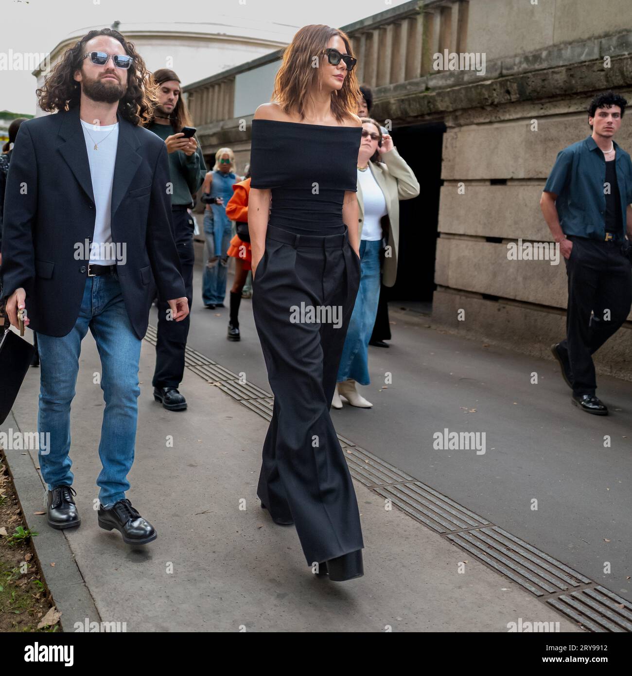 Settimana della moda di Parigi SS24 Foto Stock