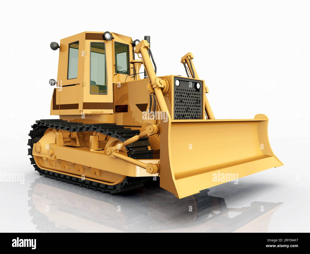 Bulldozer Foto Stock
