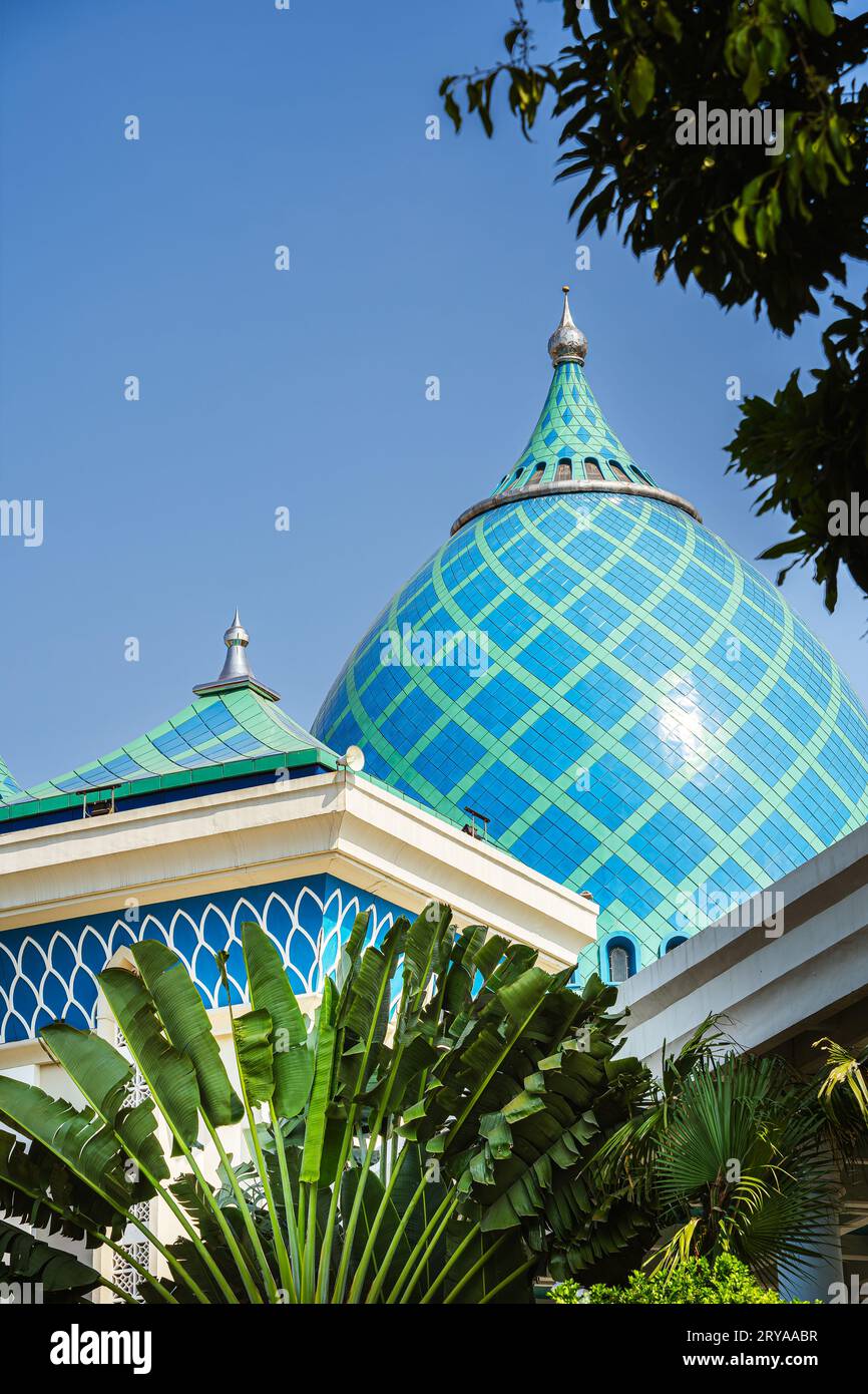 Grande Moschea di Surabaya, Indonesia Foto Stock