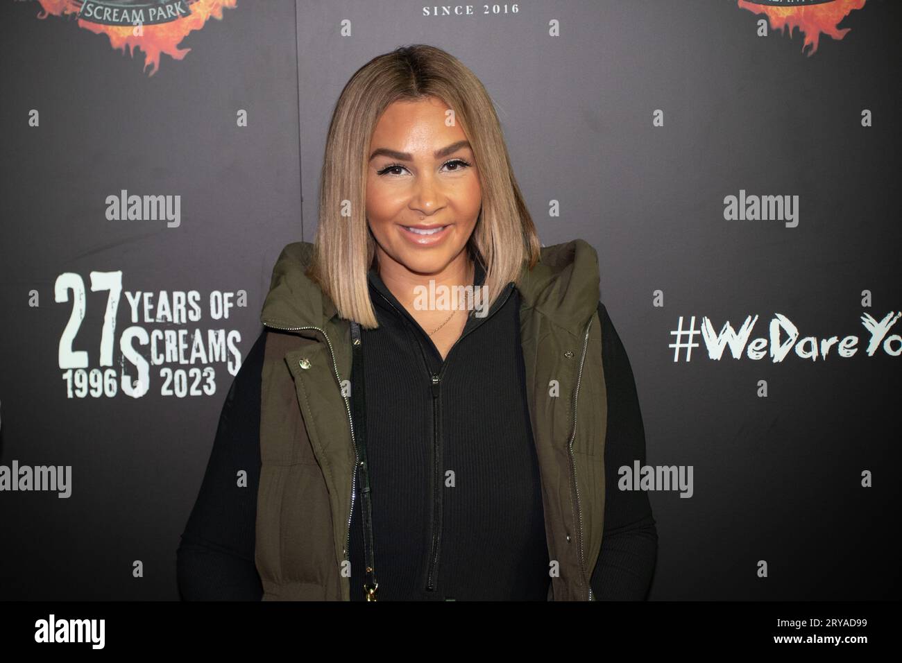 Tulley's Farm Shocktober Fest Press Night 2023 Foto Stock