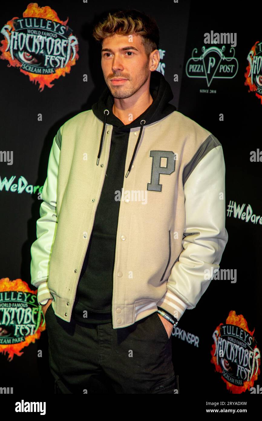 Tulley's Farm Shocktober Fest Press Night 2023 Foto Stock