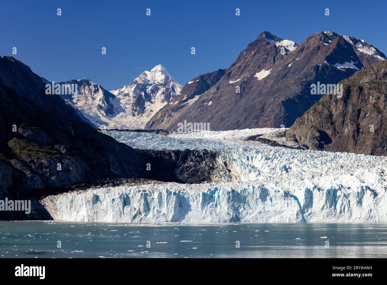 Ghiacciaio di Margerie - Glacier Bay National Park and Preserve, vicino a Juneau, Alaska, Stati Uniti Foto Stock