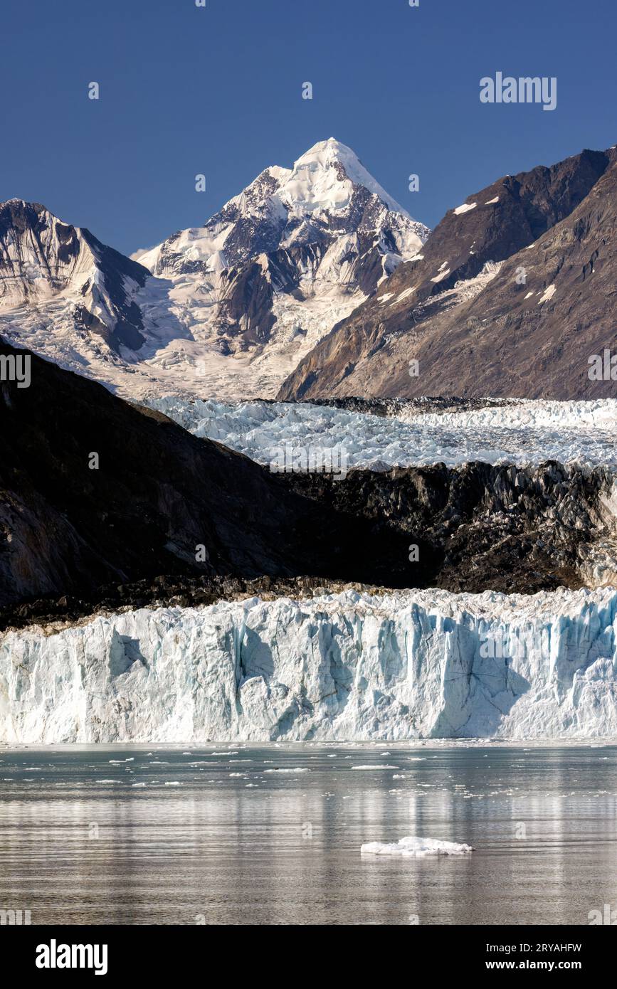 Ghiacciaio di Margerie - Glacier Bay National Park and Preserve, vicino a Juneau, Alaska, Stati Uniti Foto Stock