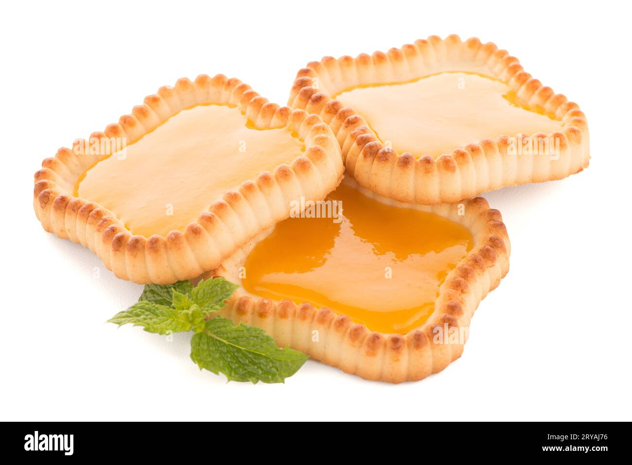 Lime tortine di inceppamento Foto Stock