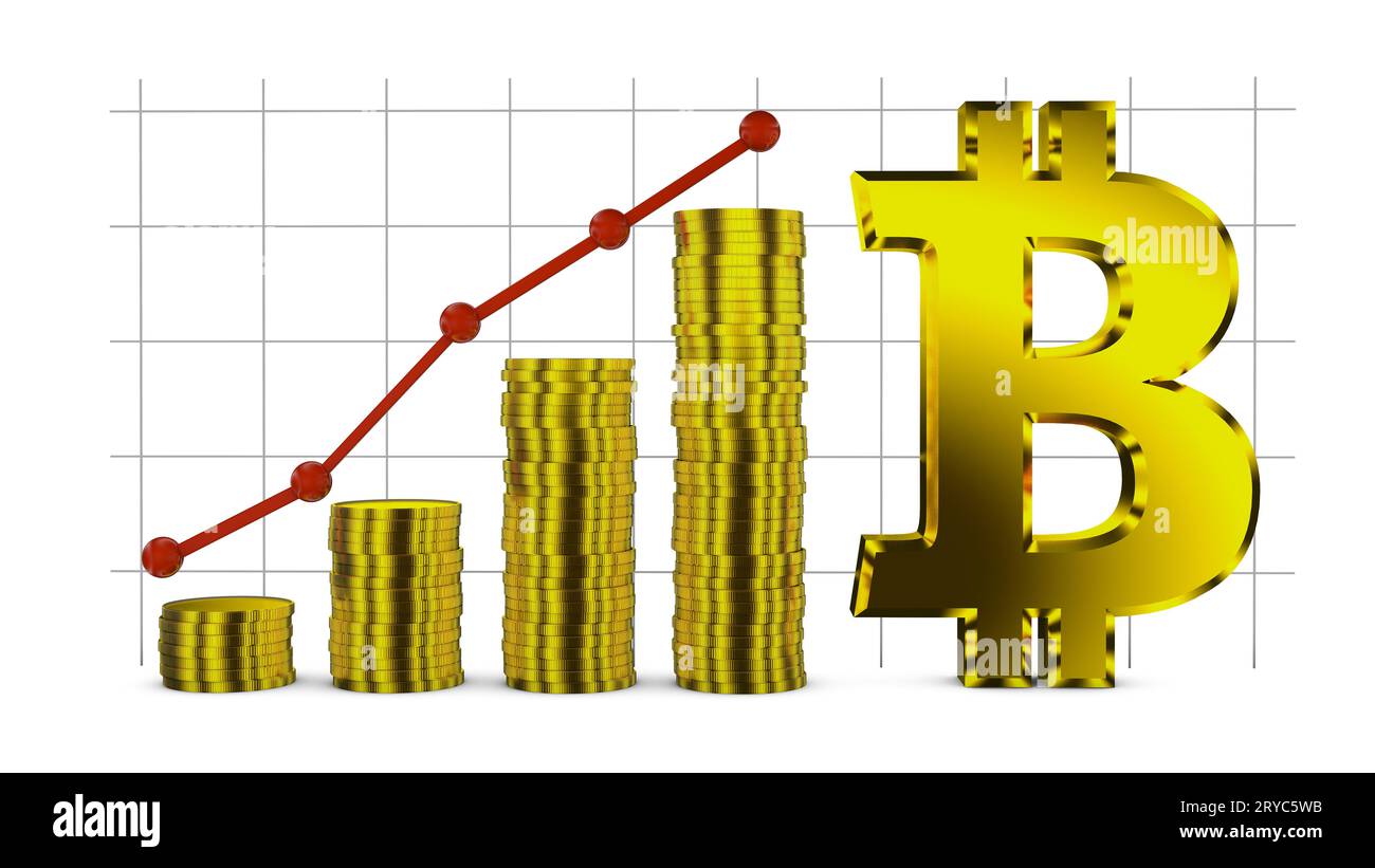 Bitcoin Foto Stock