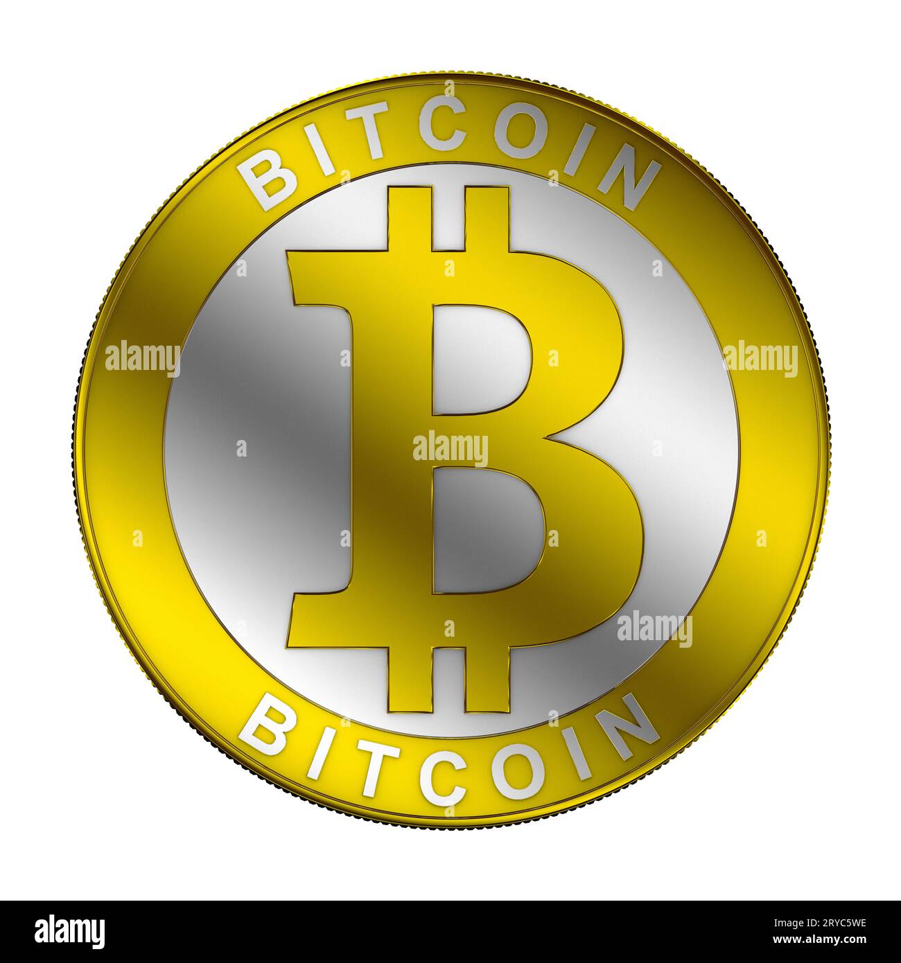 Bitcoin Foto Stock