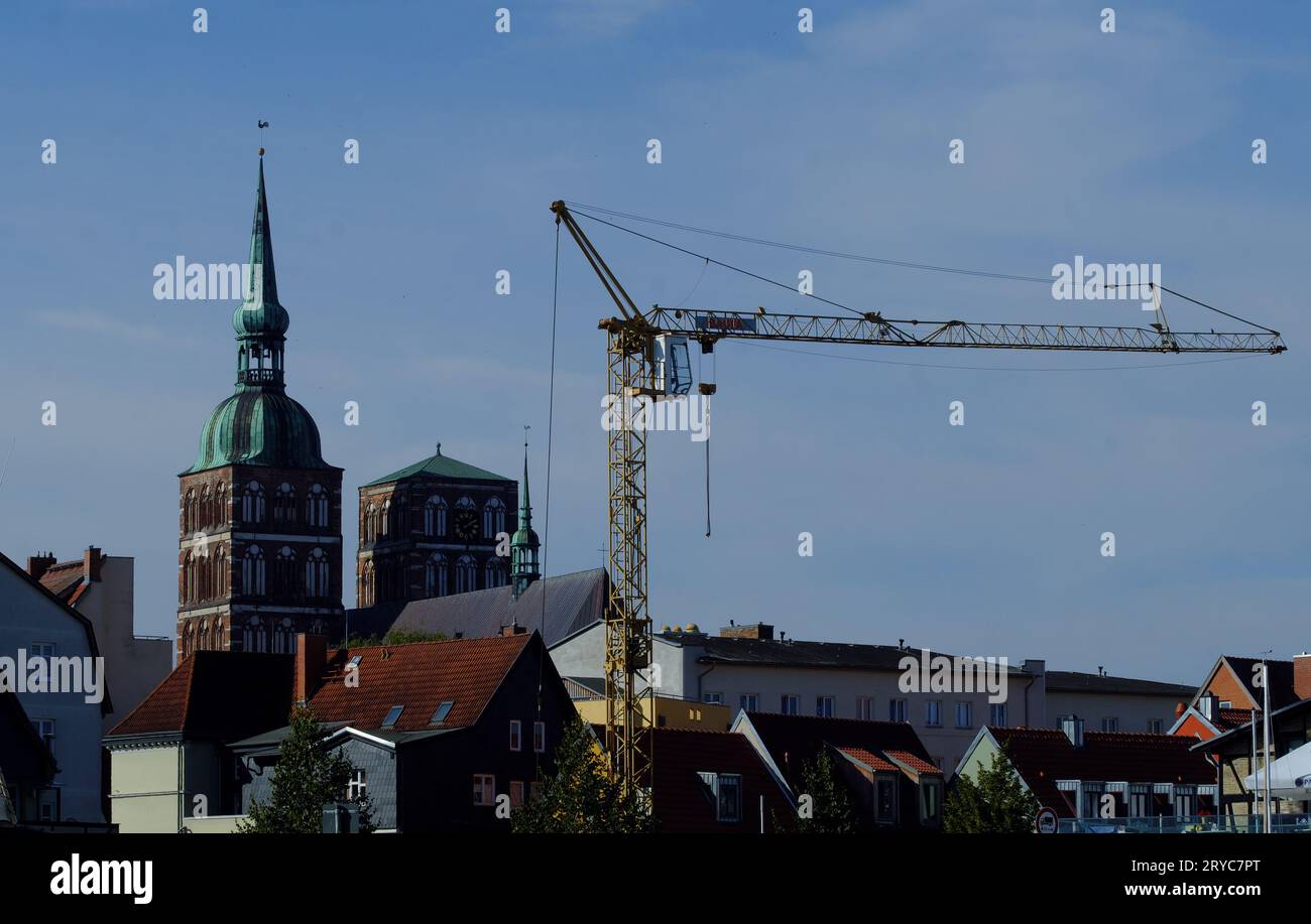 St Nikolai kirche, Stralsund, Germania, 2023 Foto Stock