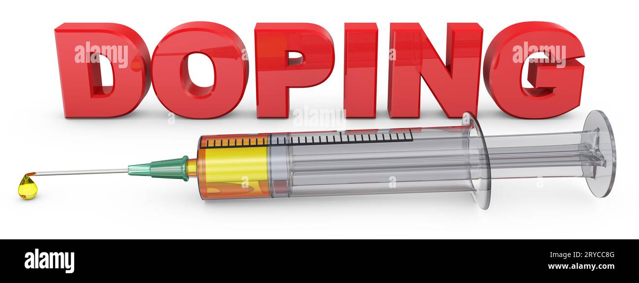 Segno di doping Foto Stock