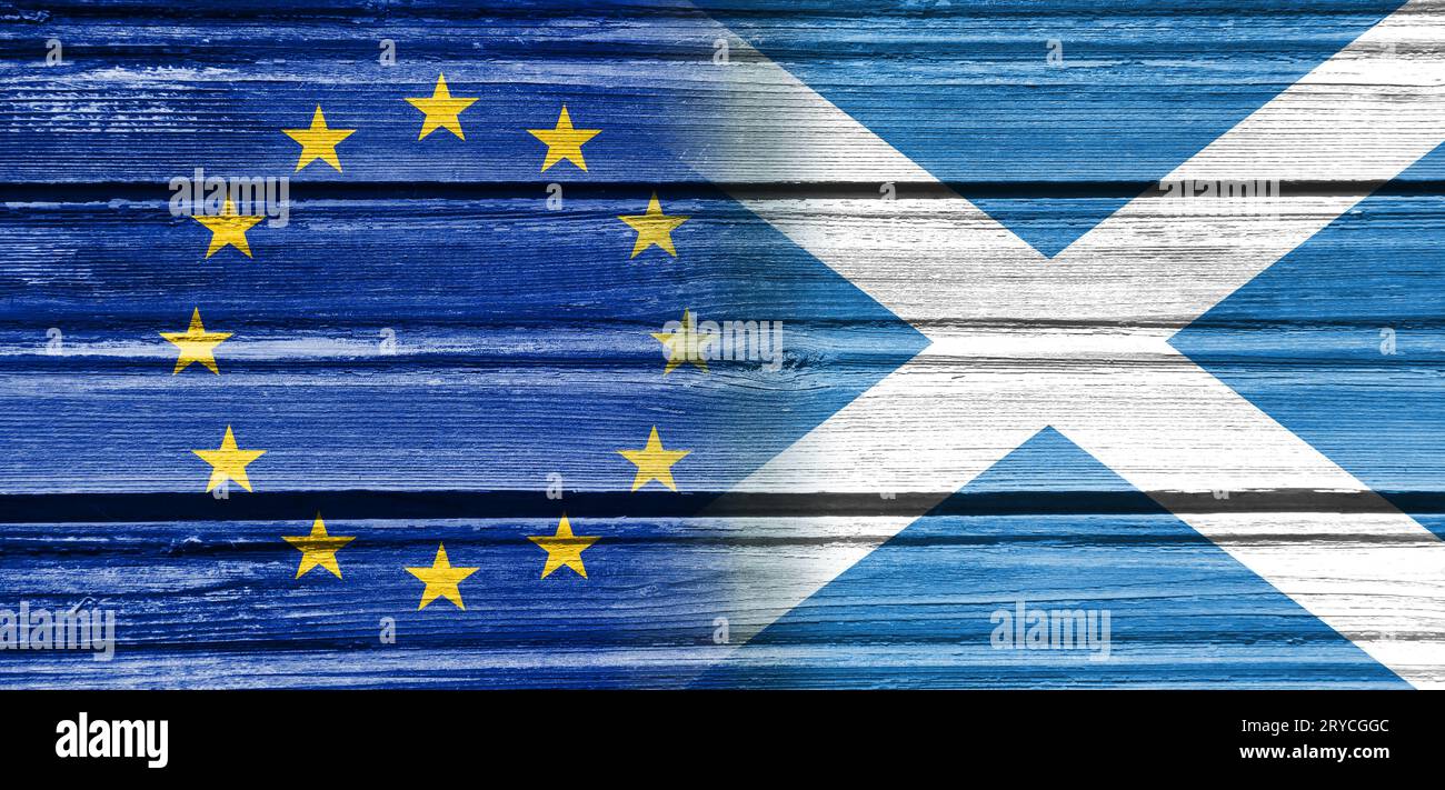 Rapporto politico, Unione europea e Scozia Foto Stock