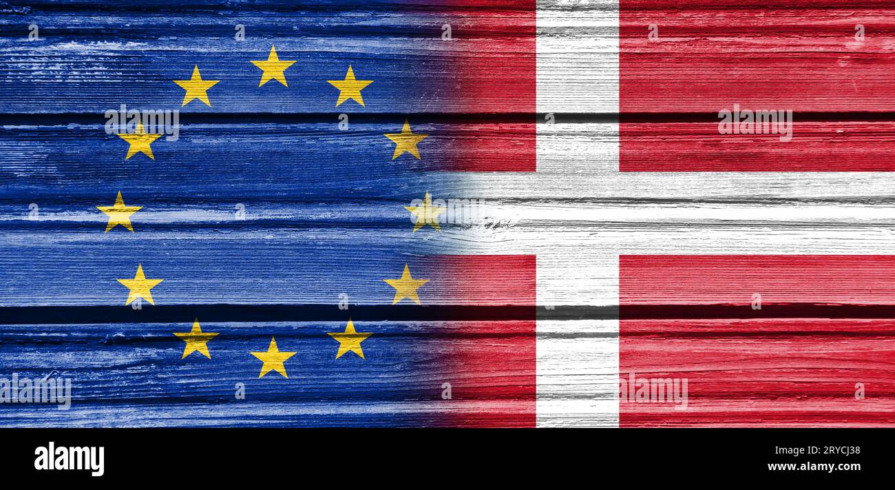 Rapporto politico, Unione europea e la Danimarca Foto Stock