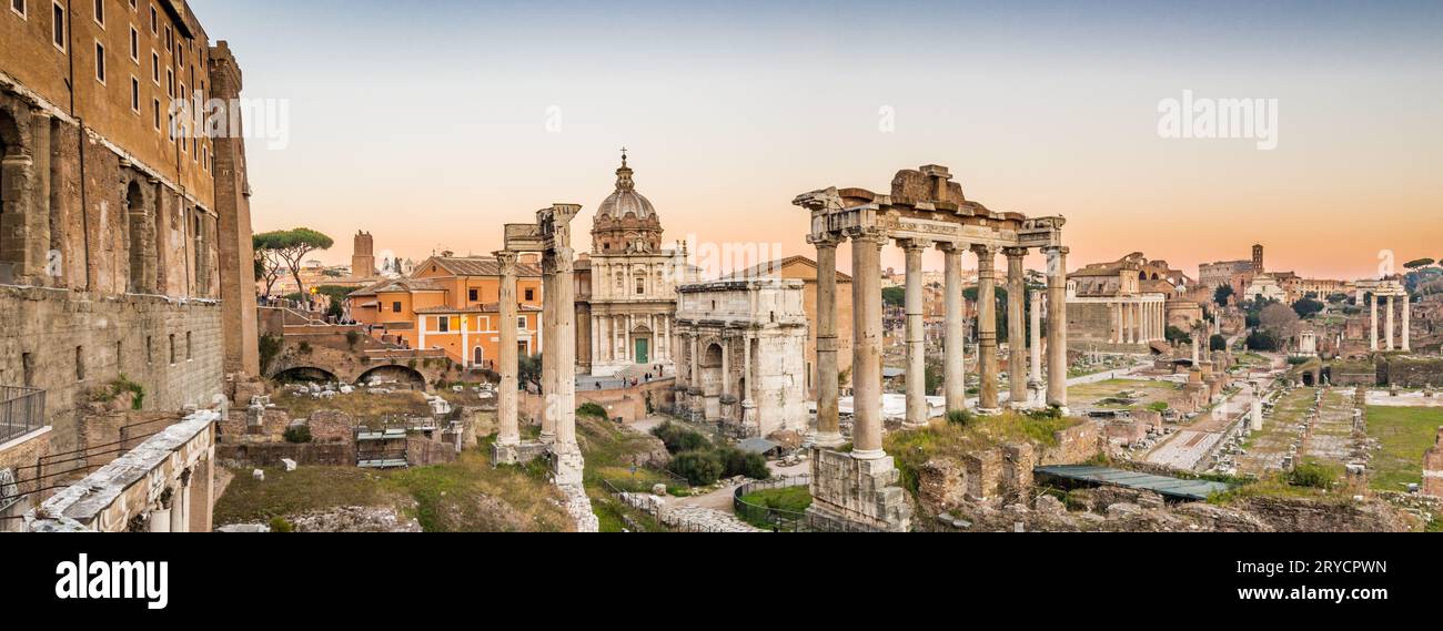 Foro Romano Foto Stock