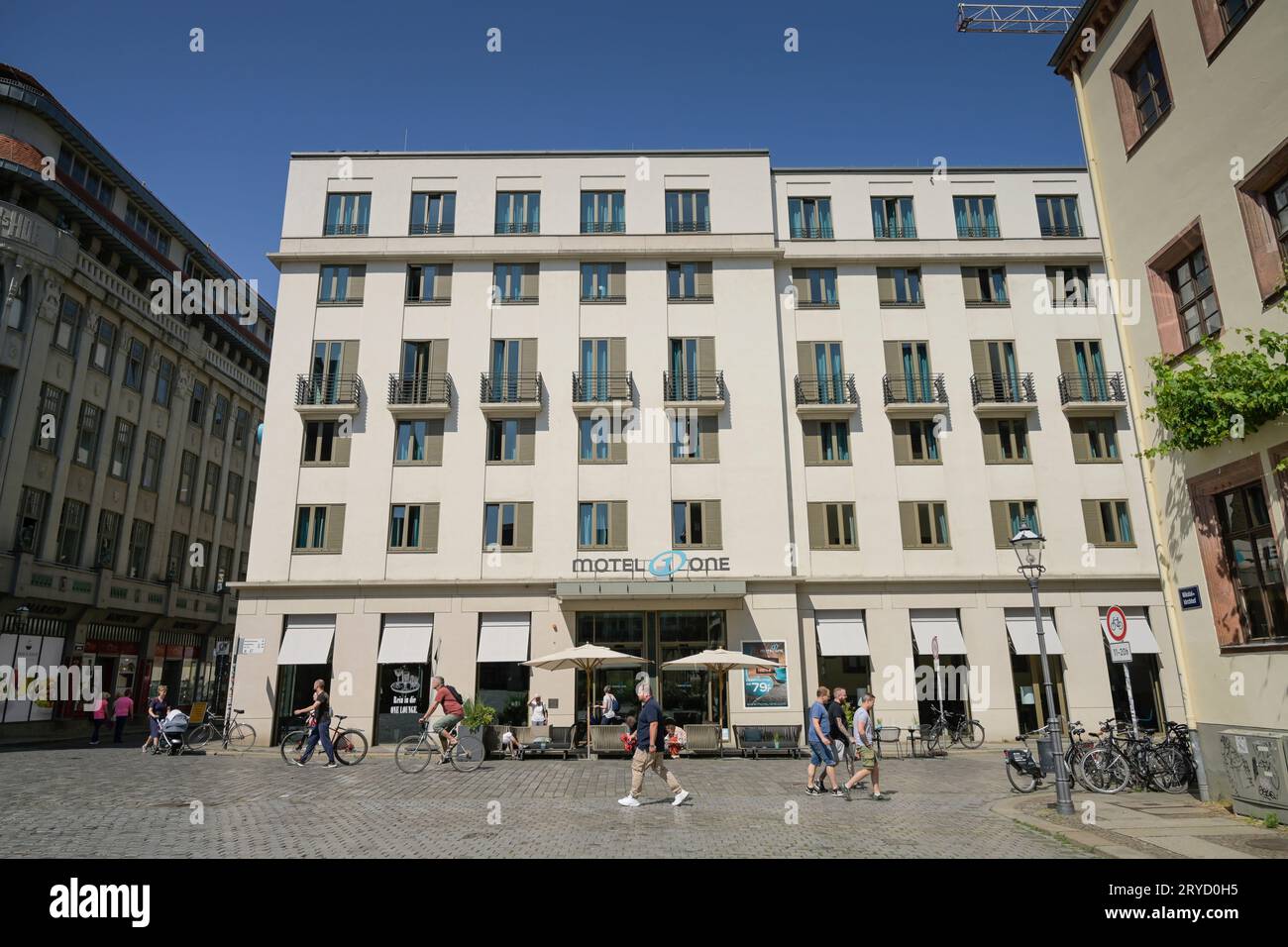 Motel One, Nikolaistraße, Lipsia, Sachsen, Deutschland Foto Stock