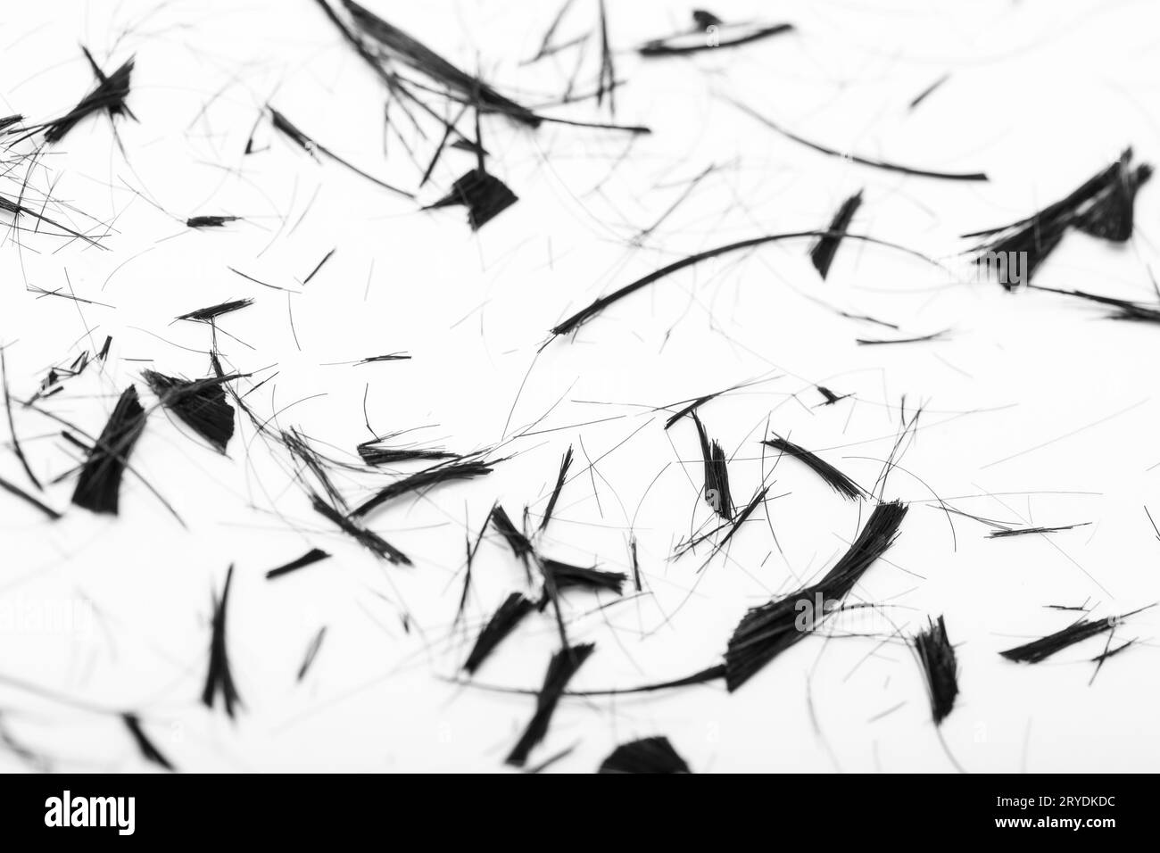 I capelli bagnati tagliano lo sfondo Foto Stock