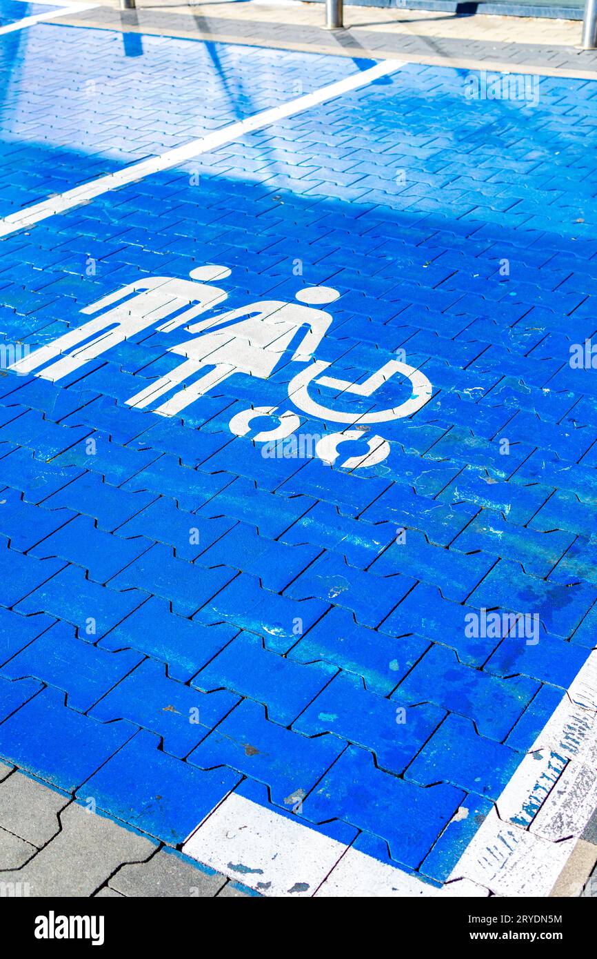 Cartello Parcheggio 52x11 Cm – Targa Madre/bambino, In Alluminio Composito, Resistente Alle Intemperie