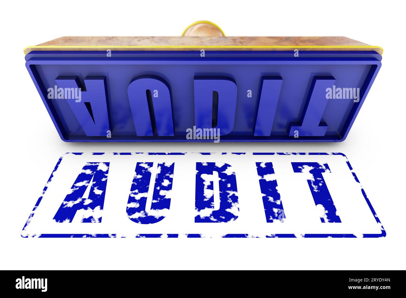 Controllo della tenuta in legno Foto Stock
