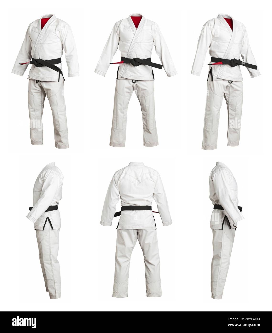 Kimono in uniforme sportiva Foto Stock