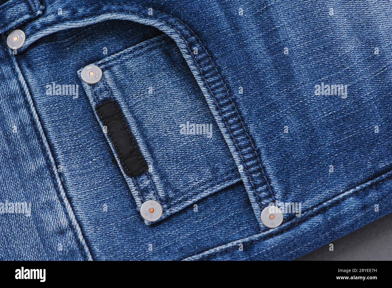 Chiuda il jeans Foto Stock