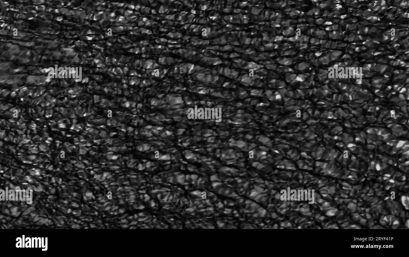 Astratto sfondo a trama nera. Immagine digitale Foto Stock
