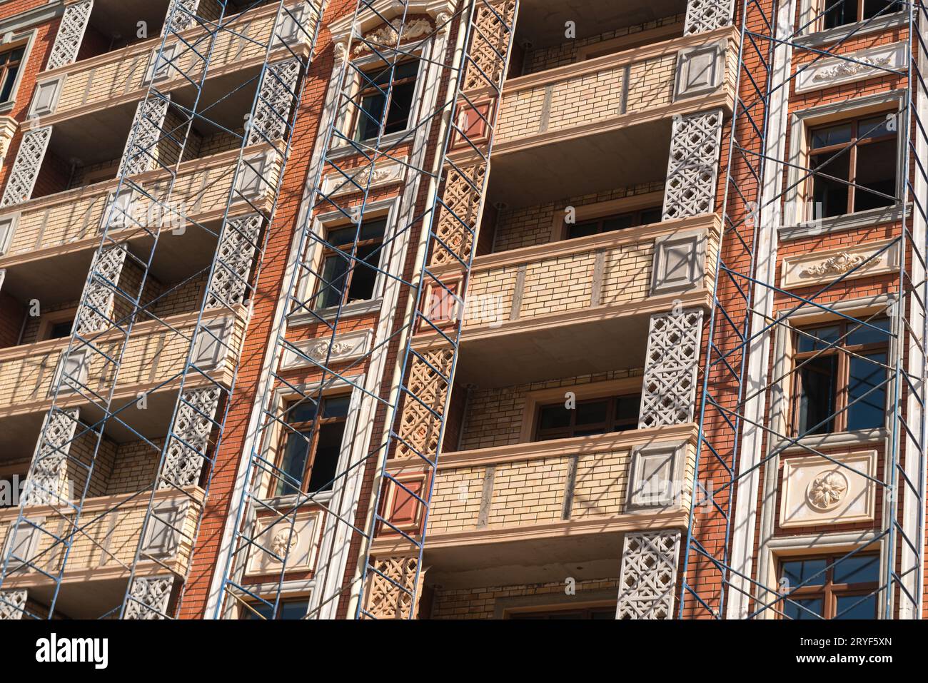 Edificio in costruzione Foto Stock