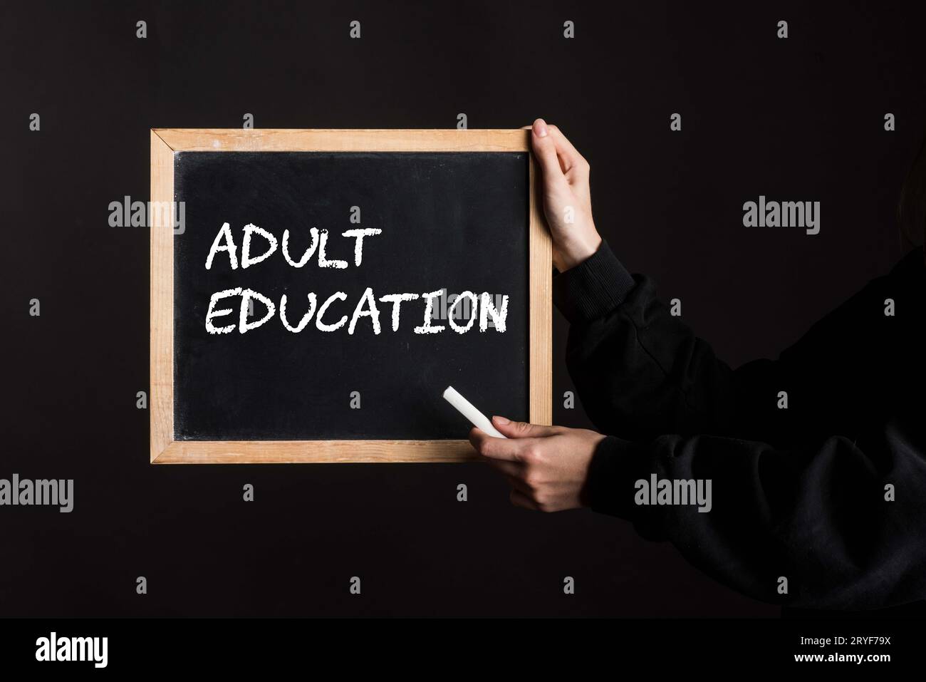Educazione degli adulti e apprendimento permanente Foto Stock