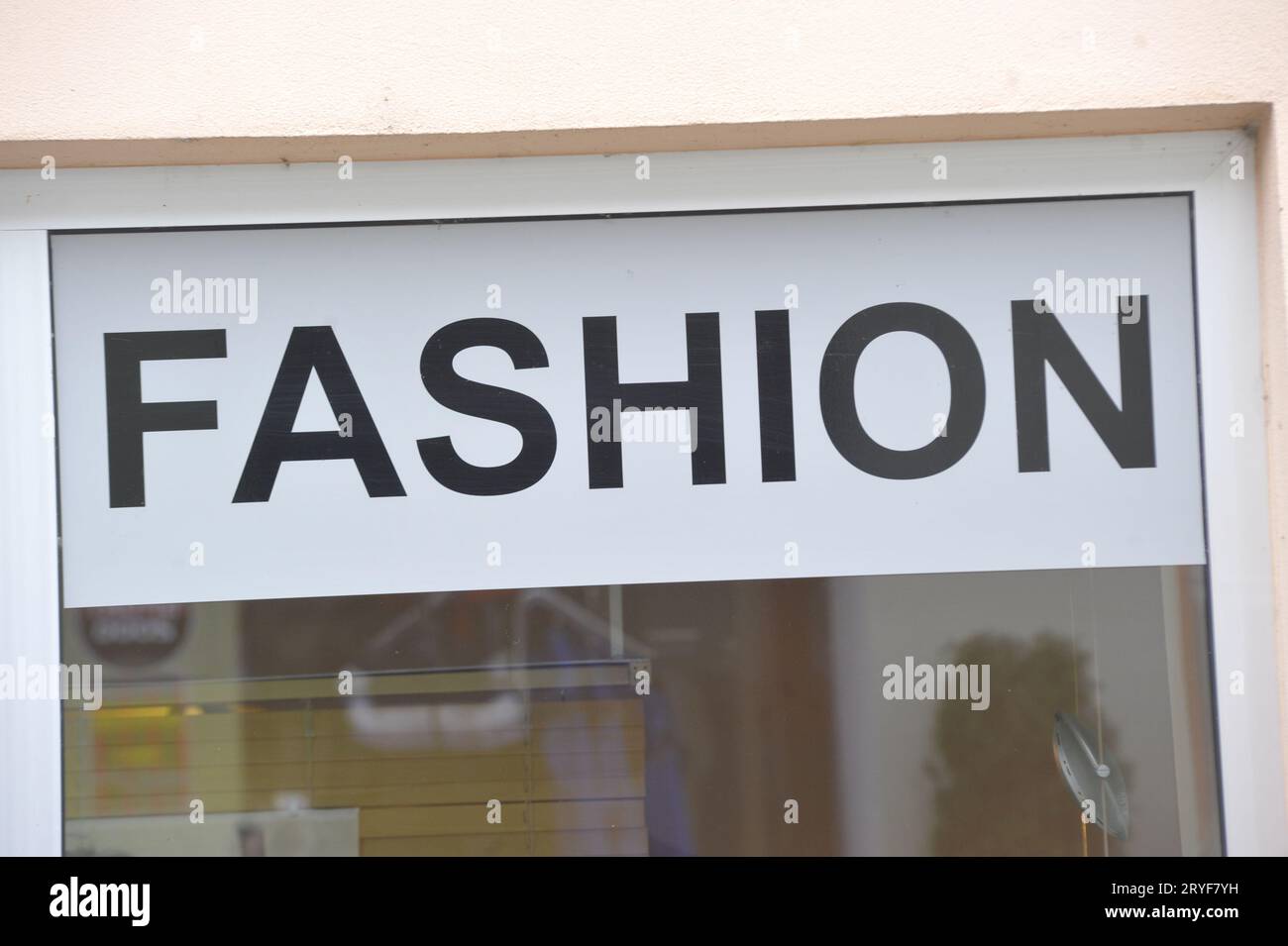 Simbolo per l'industria della moda e dell'abbigliamento Foto Stock