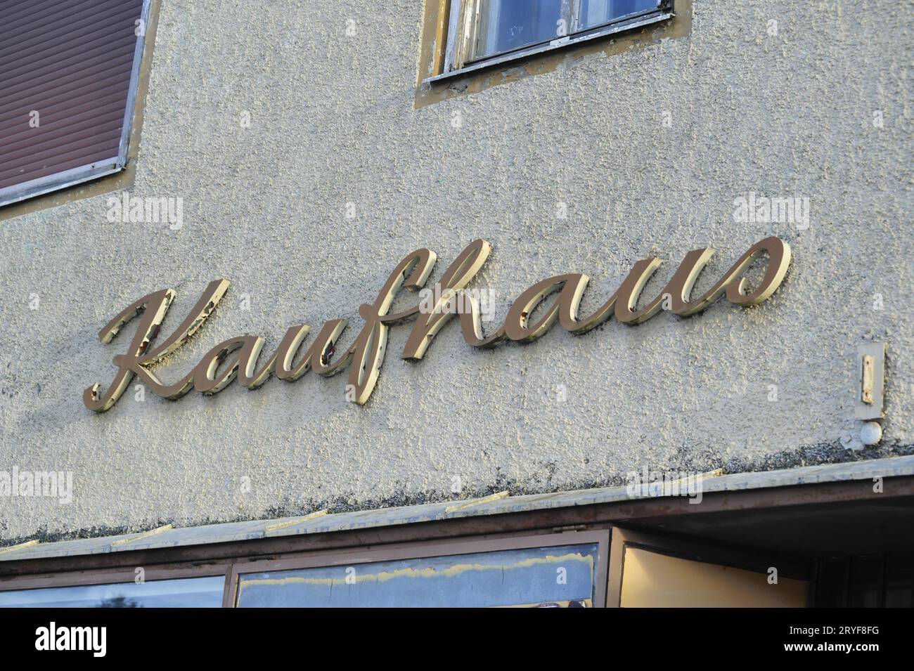 Simbolo di un negozio o di un centro commerciale Foto Stock