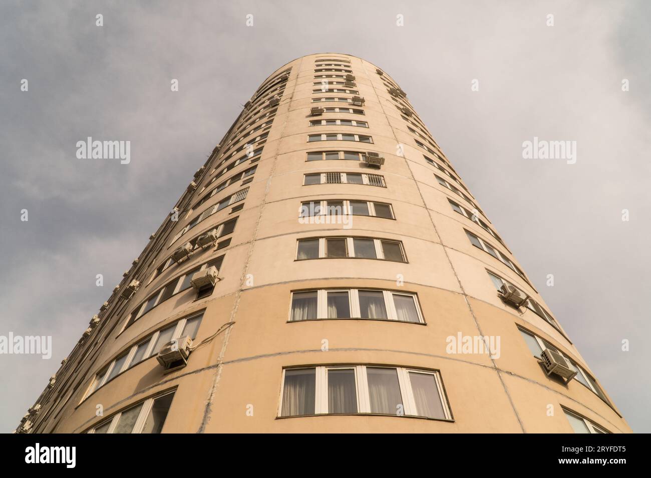 Complesso residenziale, architettura moderna Foto Stock