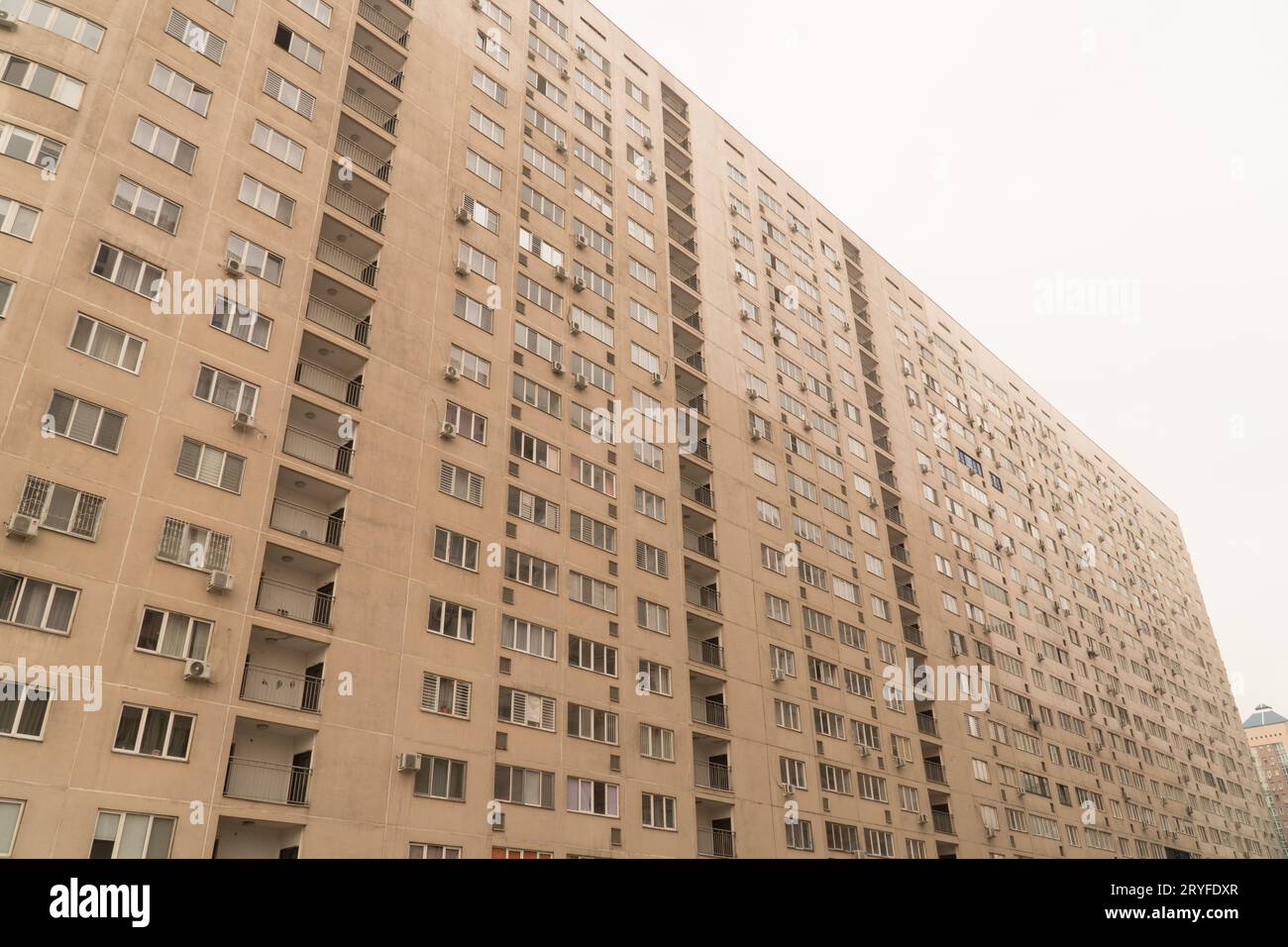 Complesso residenziale, architettura moderna Foto Stock