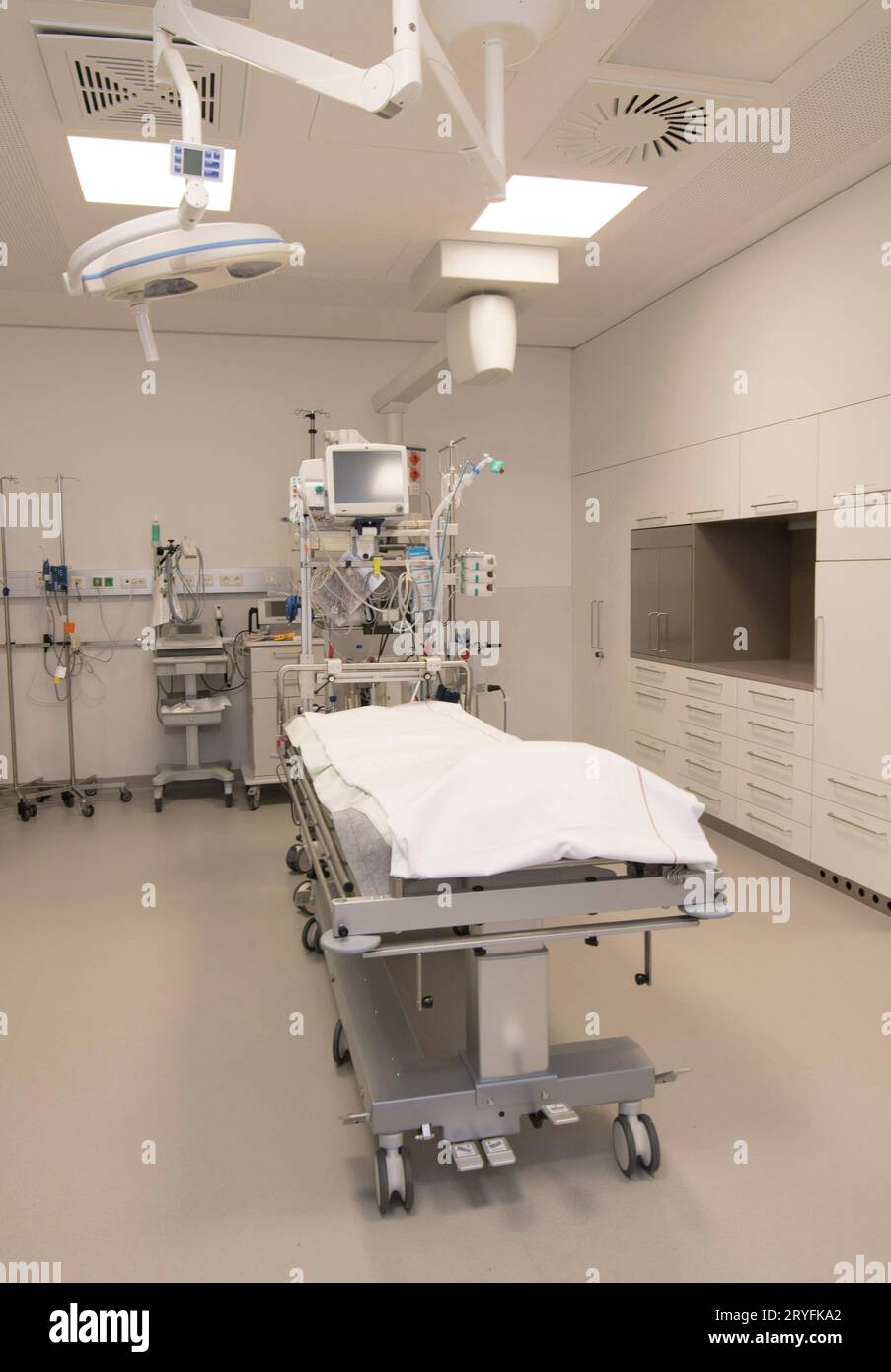 Sala operatoria o in ospedale Foto Stock