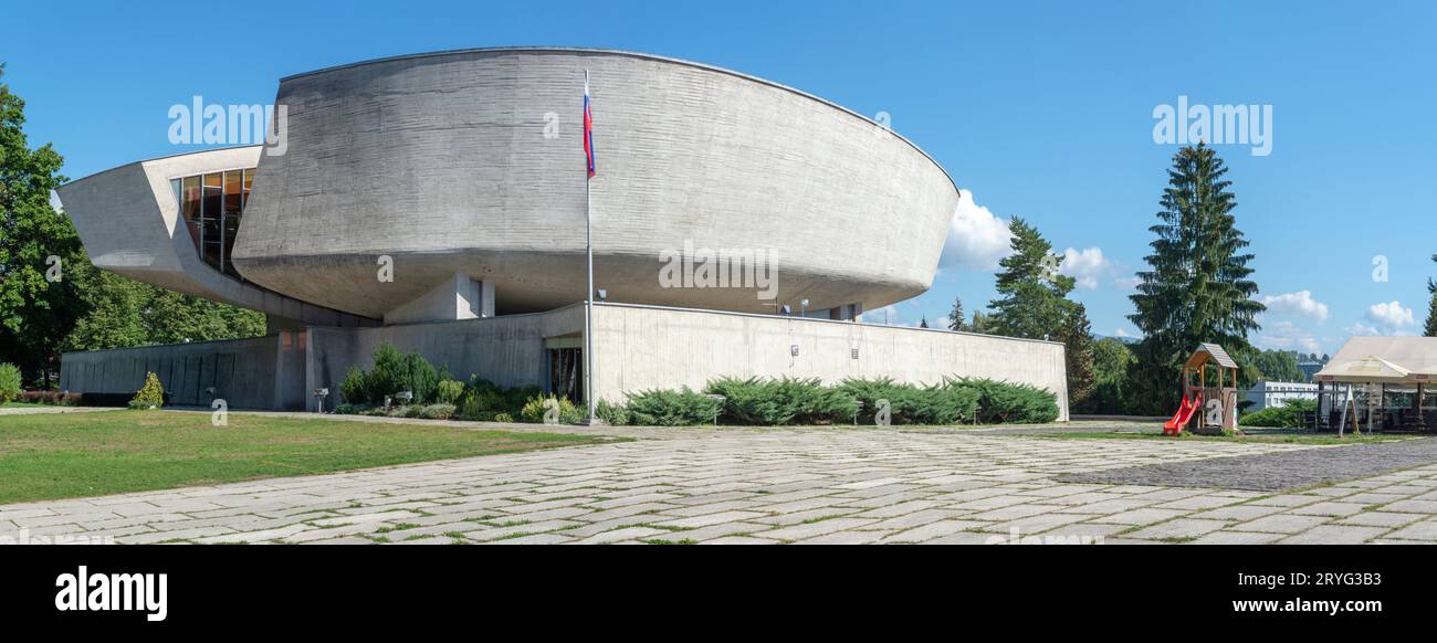 Banska Bystrica, Slovacchia - 3 settembre 2022 : Museo della rivolta nazionale slovacca a Banska Bystrica. Slovacchia. Foto Stock